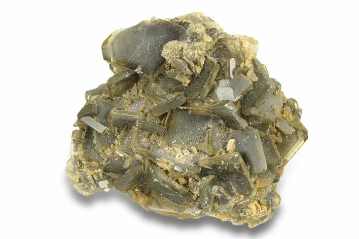 Gray-Green Tabular Barite - Peru #252544